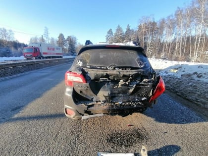 Причиной двух аварий на М-7 стало несоблюдение водителями безопасной дистанции движения