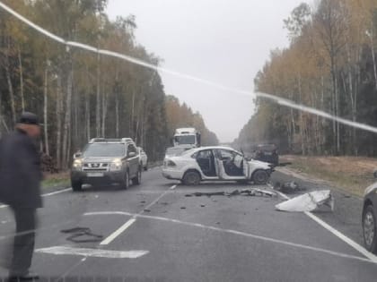 Под Гусь-Хрустальным два водителя погибли в лобовом столкновении