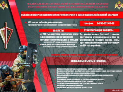 Управление Росгвардии приглашает на военную службу по контракту в новых регионах России