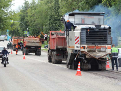 Новый асфальт появится на центральной  улице