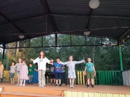 В детском лагере «Дубки» завершилась 1 смена.