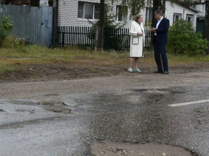 Глава города Алексей Соколов в своём телеграмм-канале рассказал о ремонте дороги по ул. Набережная