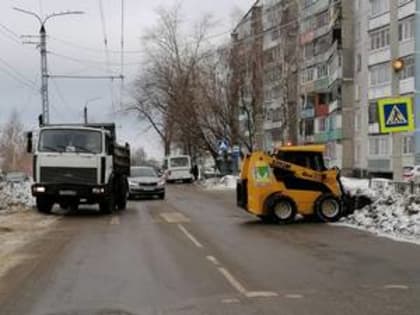 Уборка улично-дорожной сети 6 марта