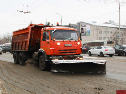 За сутки во Владимире на противогололедную обработку израсходовано более 330 кубометров песко-соляной смеси
