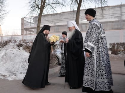 Великий канон преподобного Андрея Критского митрополит Тихон читал в Успенском храме города Суздаля