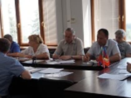 Плановое заседании при главе Администрации Кольчугинского района