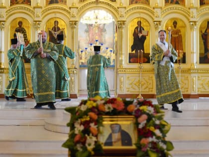 1 августа в день памяти преподобного Серафима, Саровского чудотворца, в Свято-Боголюбском женском монастыре прошел престольный праздник