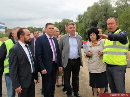 Дмитрий Наумов провел рабочее совещание по строительству Рпенского проезда