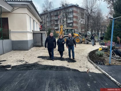 Парламентский контроль за благоустройством образовательных учреждений во Владимире