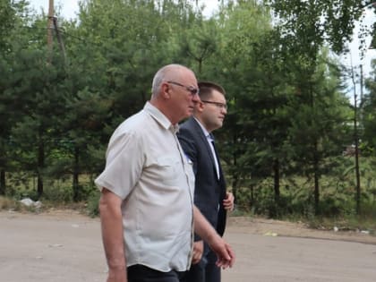 Заместитель главы администрации района Илья Сперанский посетил Филипповское МО