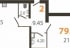 2-к квартира, 79.1 м², 1/3 эт.