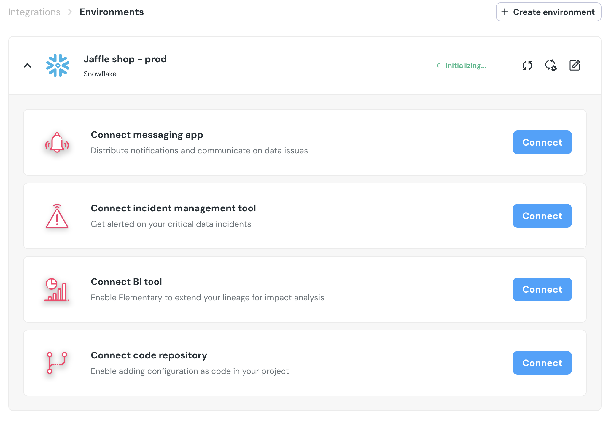 Connect incident management tool