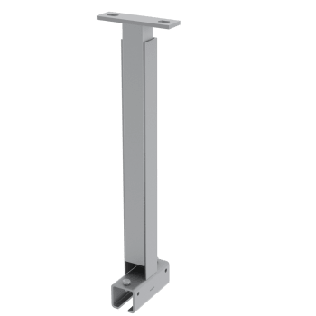 33081-Brakett med topplate, takmont. Teleskop 601-1000mm