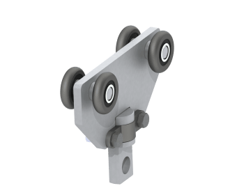 35023-Rullevogn m/svivel. 50Kg, til 100 serien