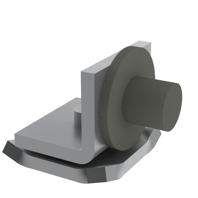 30122-AISI 316 Endestopper, til 75 og 100 serien