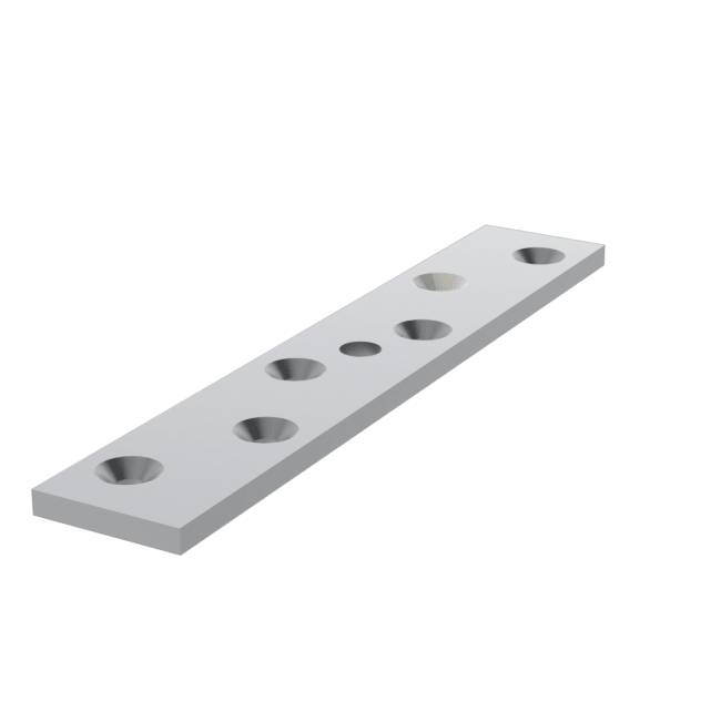 40102-AISI 304 Toppfeste dør-M10-L=140 mm, til 100/150 serie