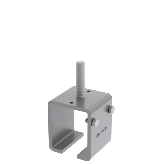 50103-Brakett tak enkel med bolt M12X50,