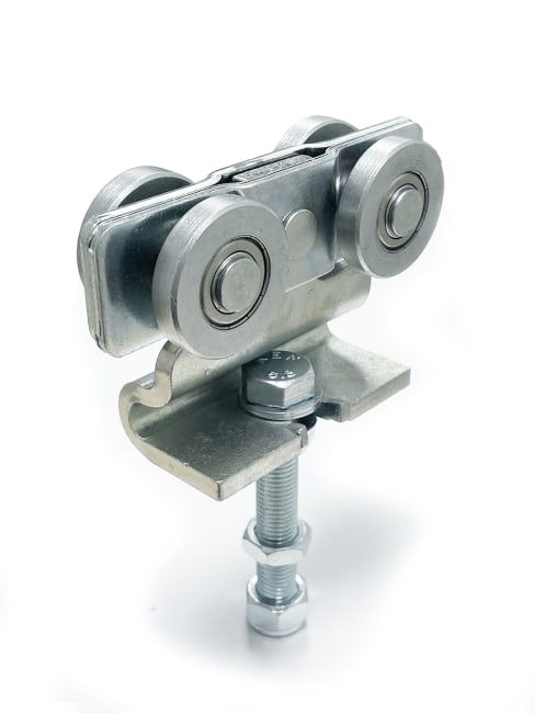 50940-Rullevogn m/stålhjul for avtagbar bolt, til 900 serien