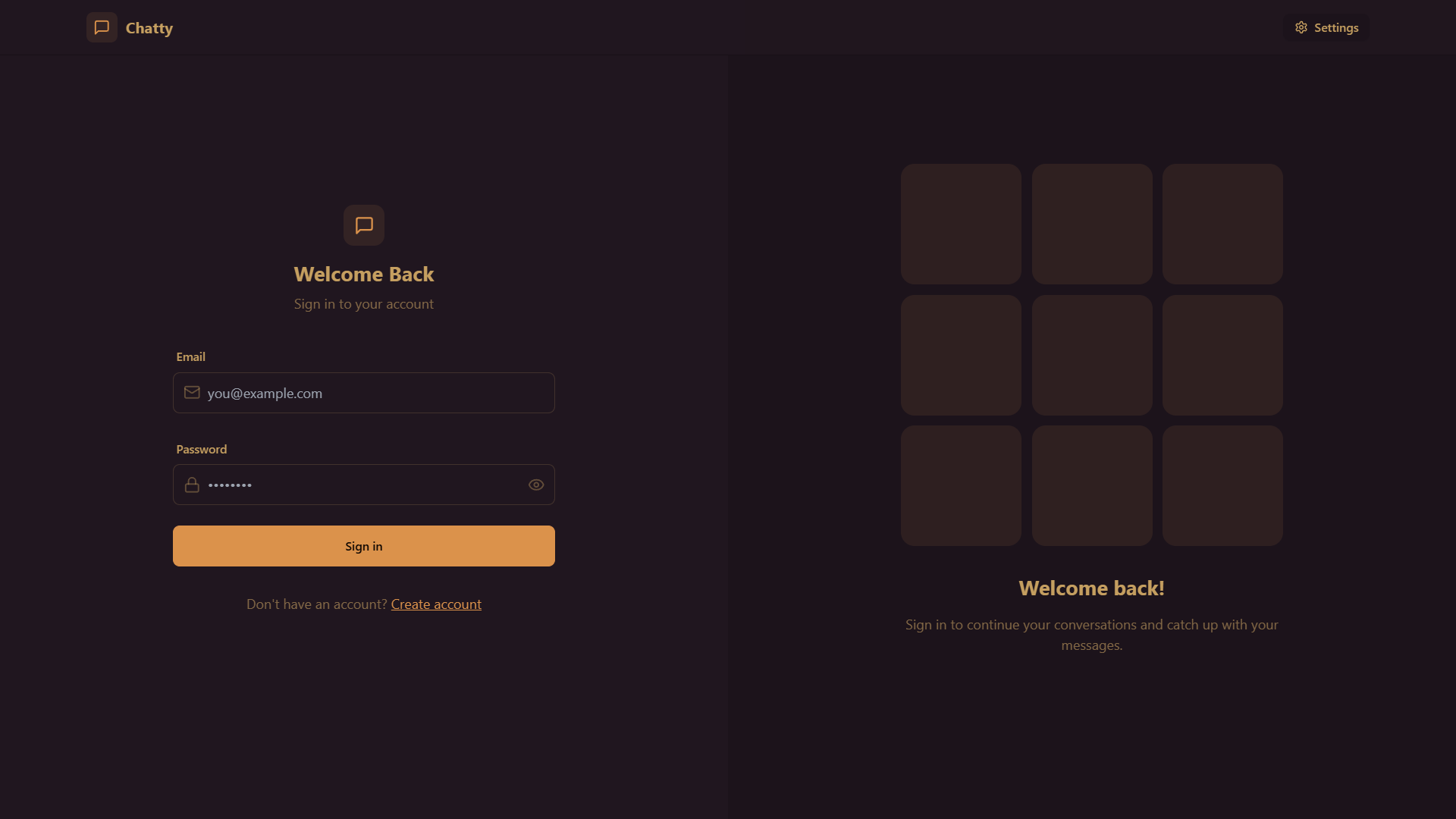 Login Page Preview