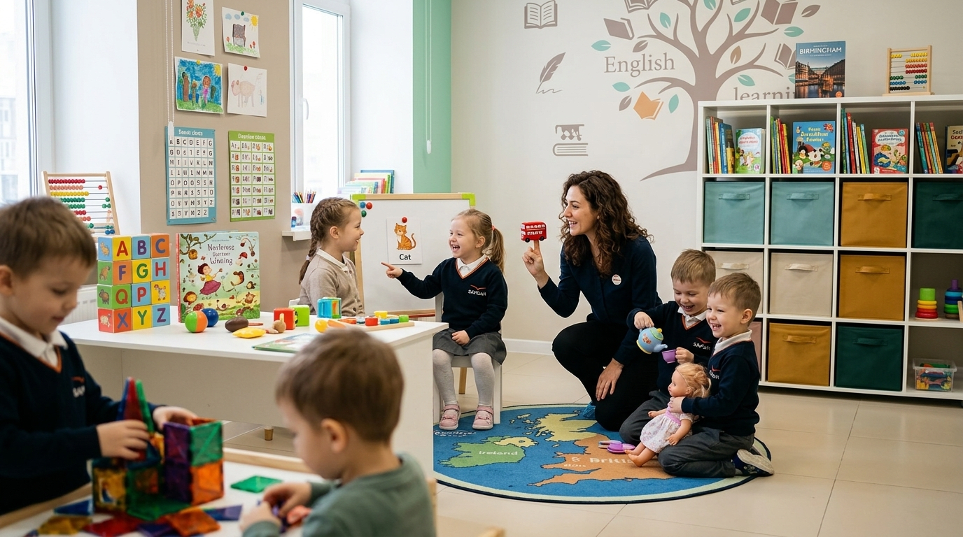 Как научить ребенка говорить по-английски: пошаговый путь в нашей школе