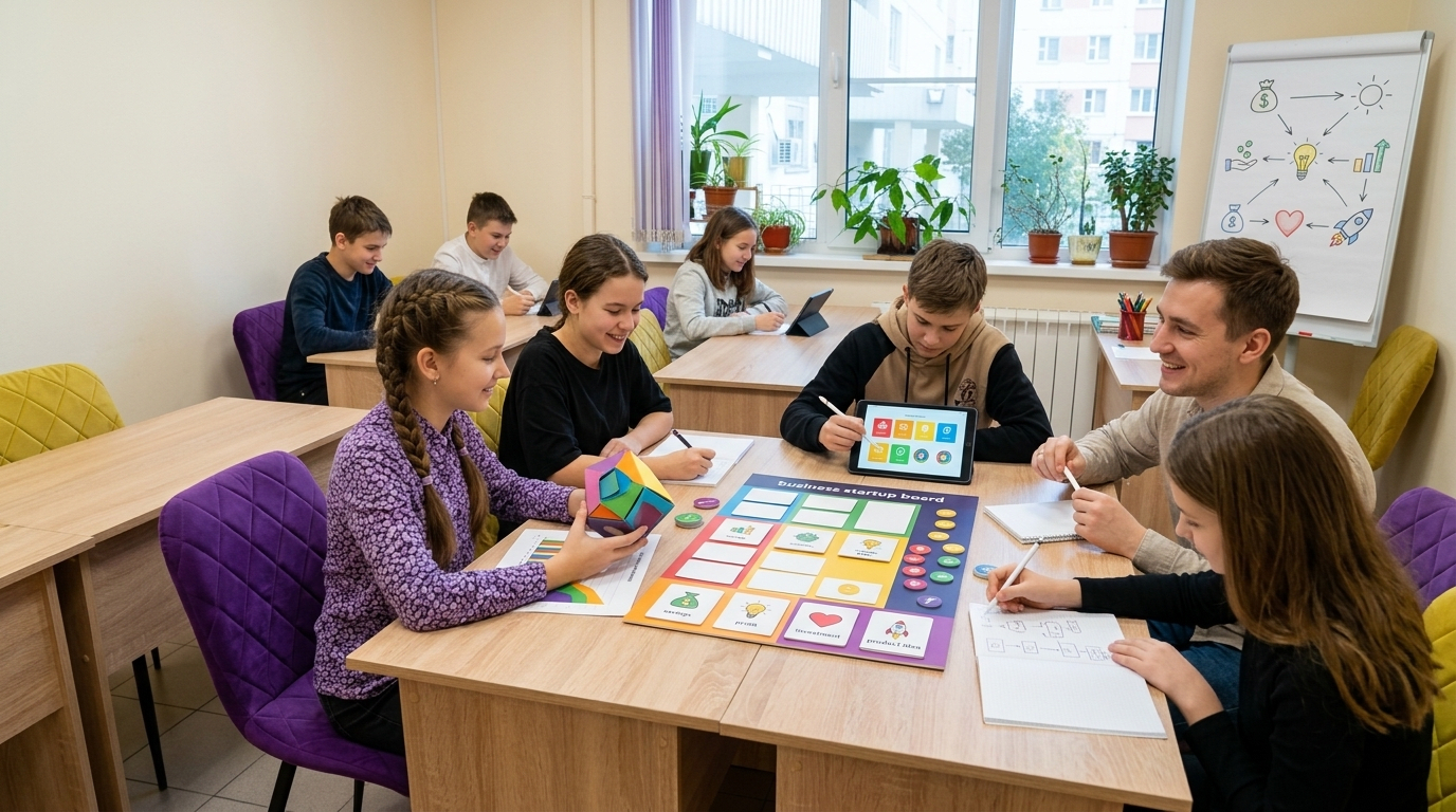 Старт интенсива: Финансовая грамотность и бизнес-школа