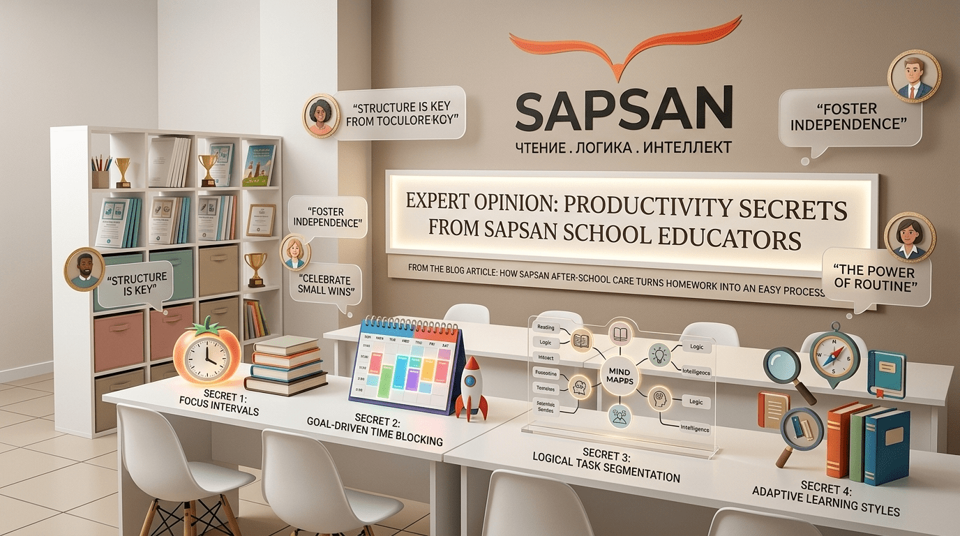 Мнение эксперта: секреты продуктивности от педагогов школы SAPSAN