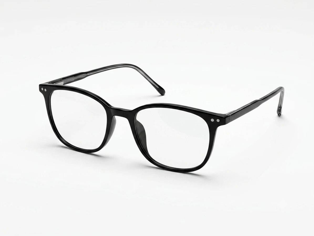 EYECONIC | SQUARE FULL RIM FRAME | G.BLACK| SIZE : M