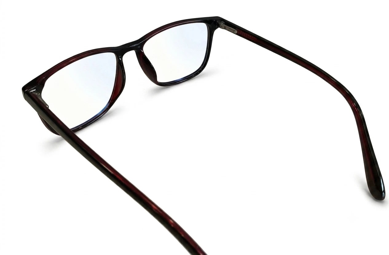 EYECONIC | SQUARE FULL RIM FRAME | G.MAROON | SIZE : M