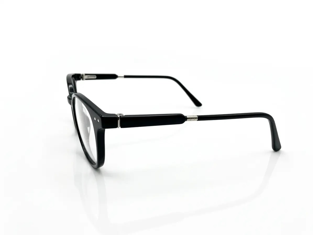EYECONIC |ROUND FULL RIM LIGHTWEIGHT FRAME | G.BLACK | SIZE :- M