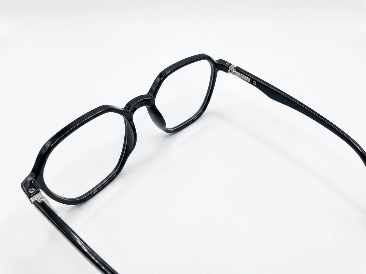EYECONIC|HEXAGONAL UNISEX FULL RIM | G.BLACK | SIZE :- M