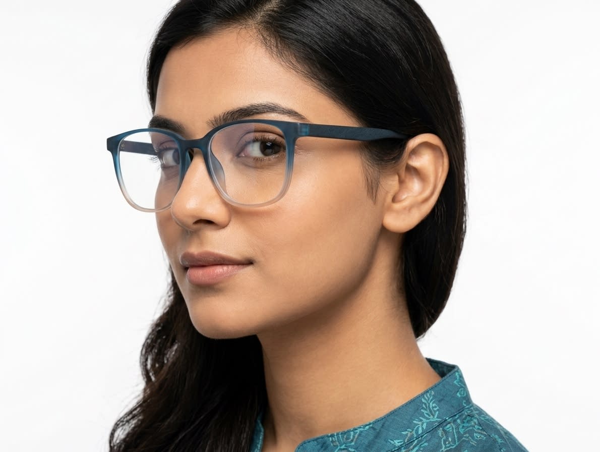EYECONIC AIR | UNISEX | LIGHT WEIGHT | FLEXIBLE | COLOUR :- BLUE GRADIENT | SIZE :- L