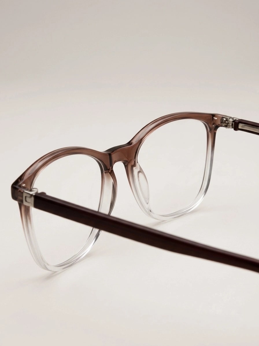 EYECONIC FLEXIBLE | UNISEX | SQUARE | BROWN & CLEAR | SIZE :- M
