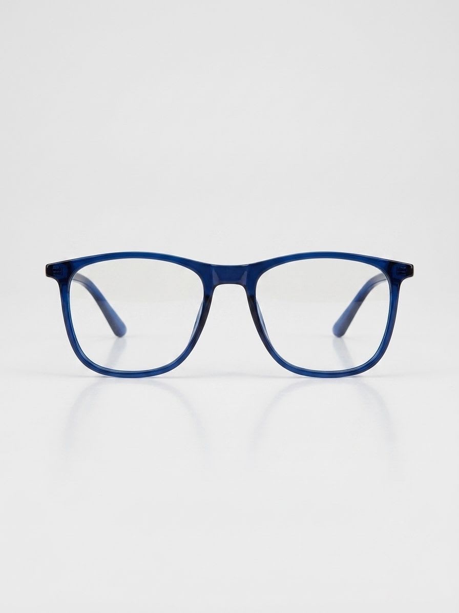 EYECONIC FLEXIBLE | UNISEX | SQUARE |BLUE| SIZE :- M