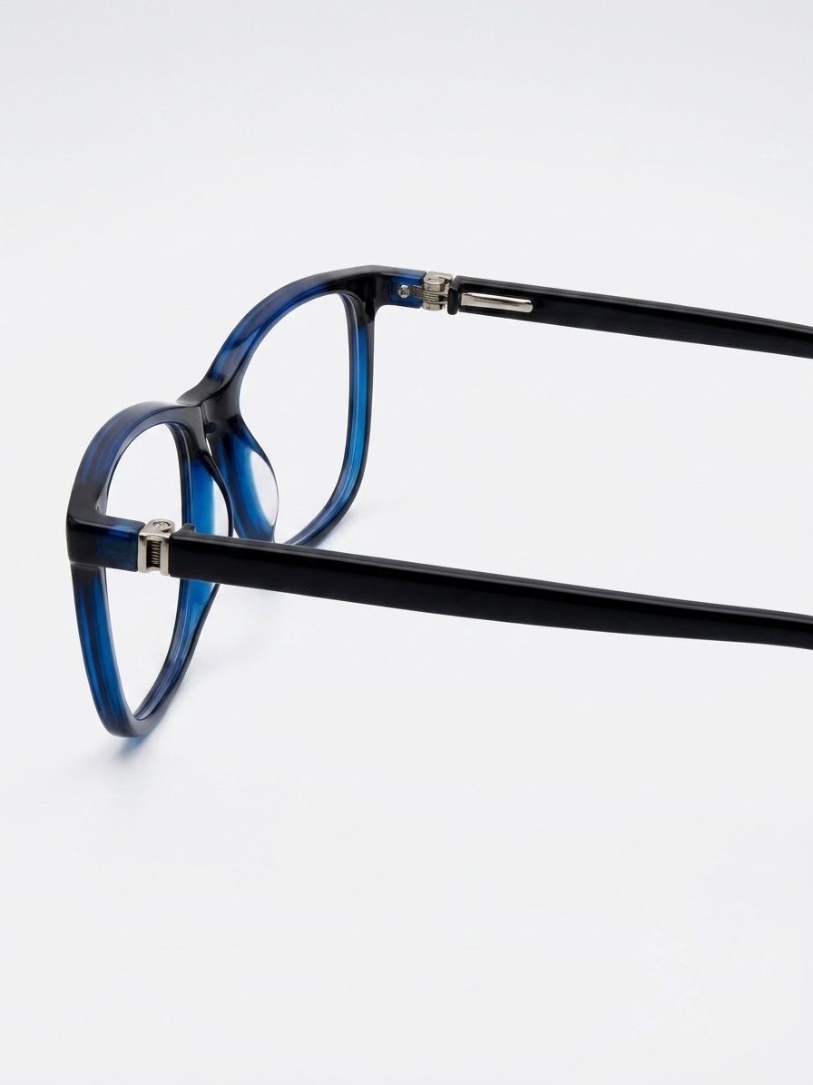 EYECONIC FLEXIBLE | UNISEX | SQUARE |BLUE| SIZE :- M