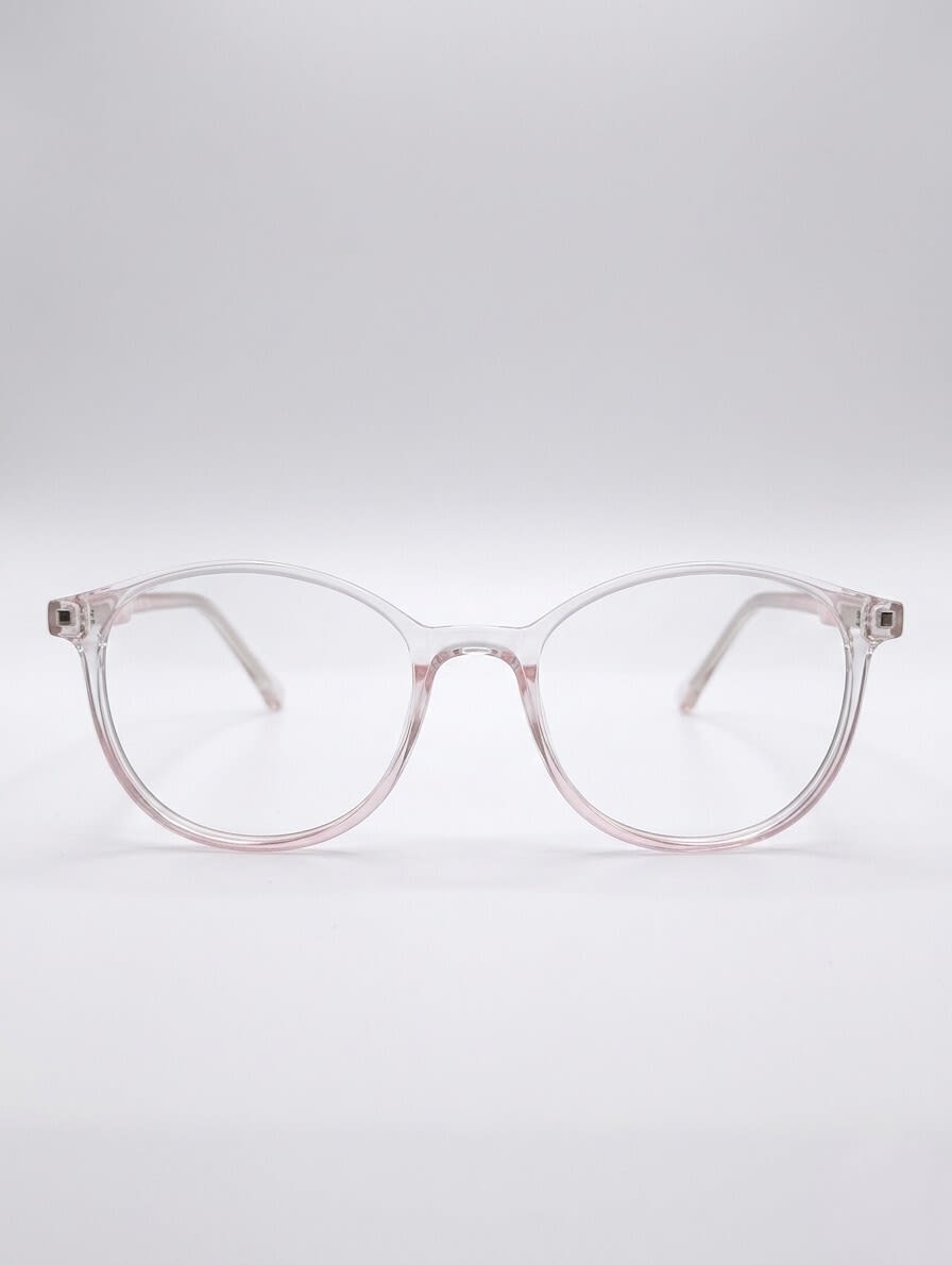 EYECONIC ARK | FLEXIBLE | ROUND FULL RIM FRAME | PINK | SIZE : M