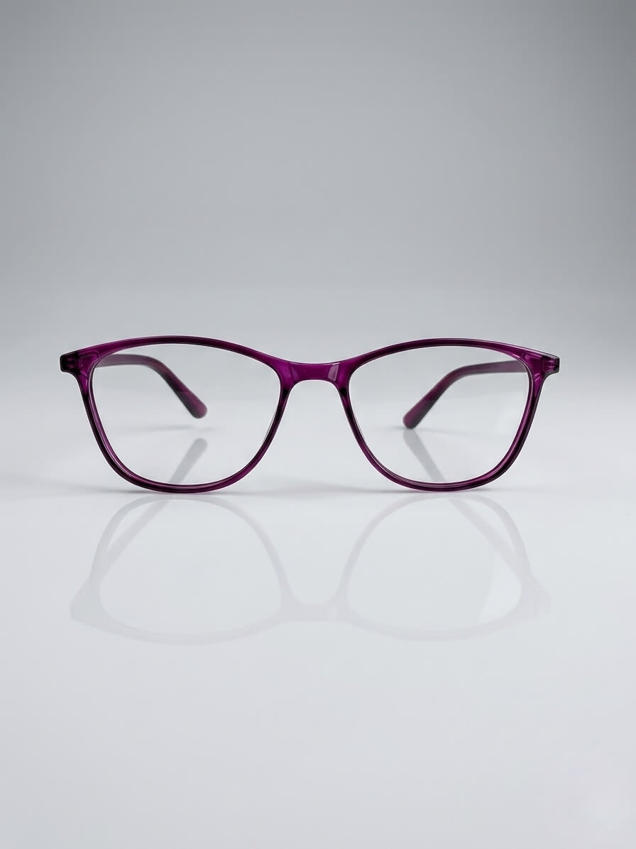 EYECONIC|CAT EYE | PURPLE | SIZE :- M