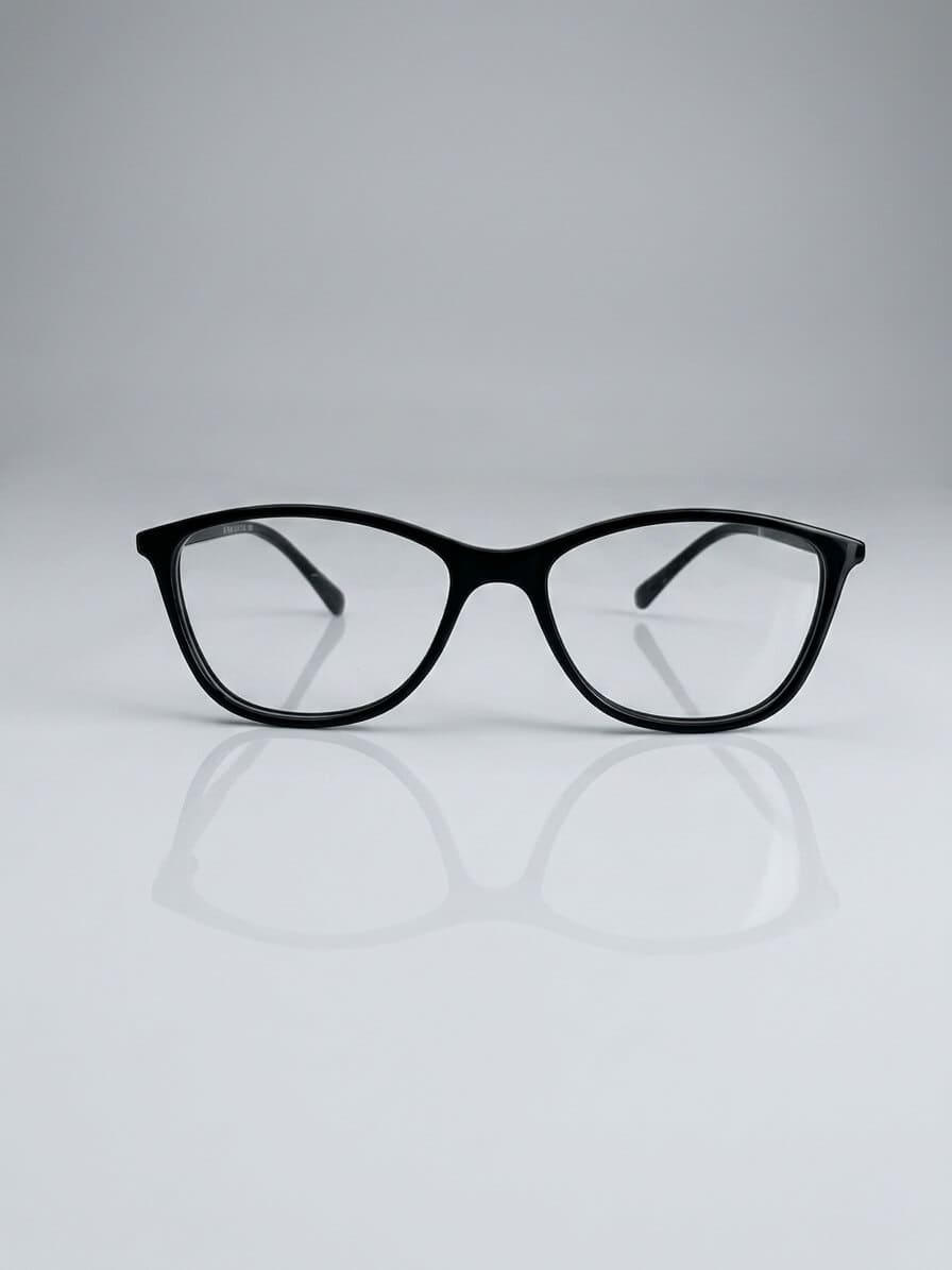 EYECONIC|CAT EYE | BLACK | SIZE :- M
