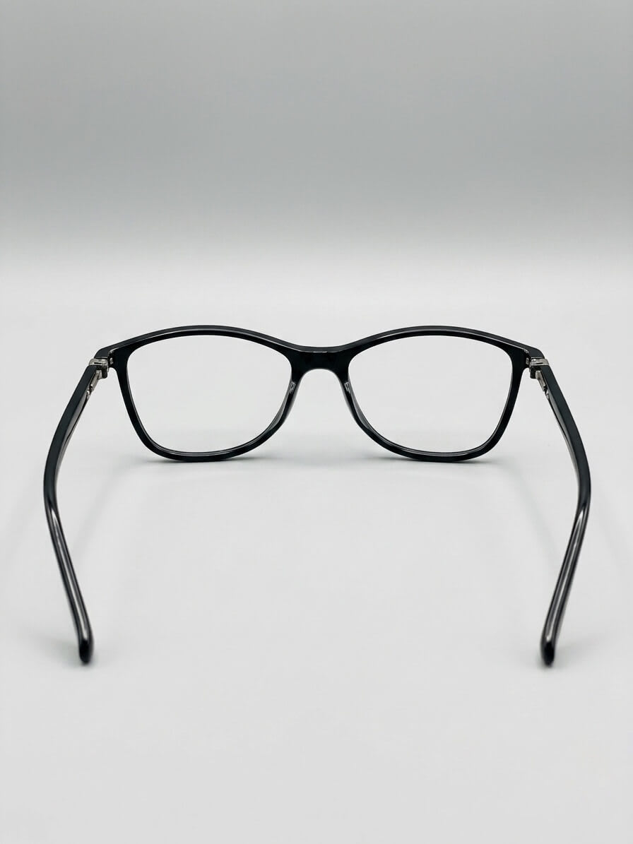 EYECONIC|CAT EYE | BLACK | SIZE :- M