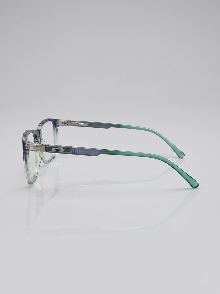EYECONIC|CAT EYE | GREY WITH MINT GREEN GRADIENT| SIZE :- M