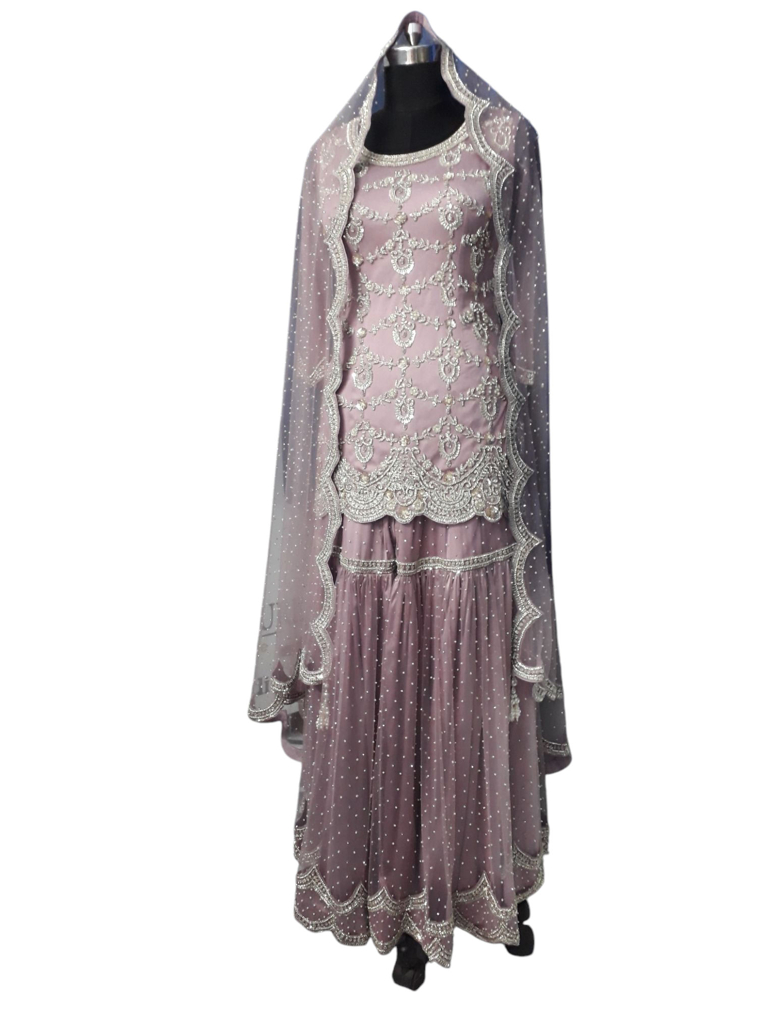 Elegant Handcrafted Anarkali New Set