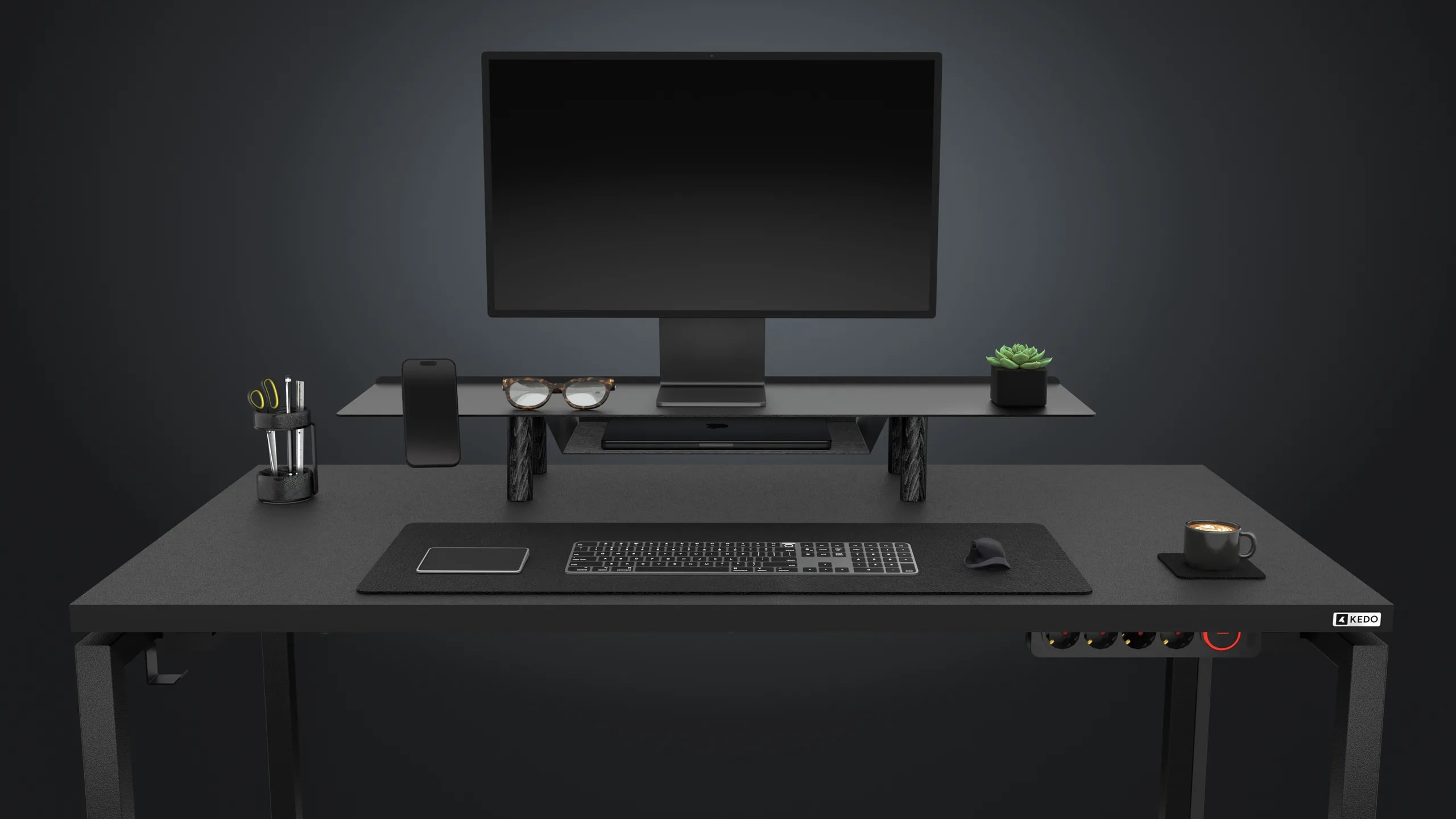 KEDO DESK + Desk Shelf — 6