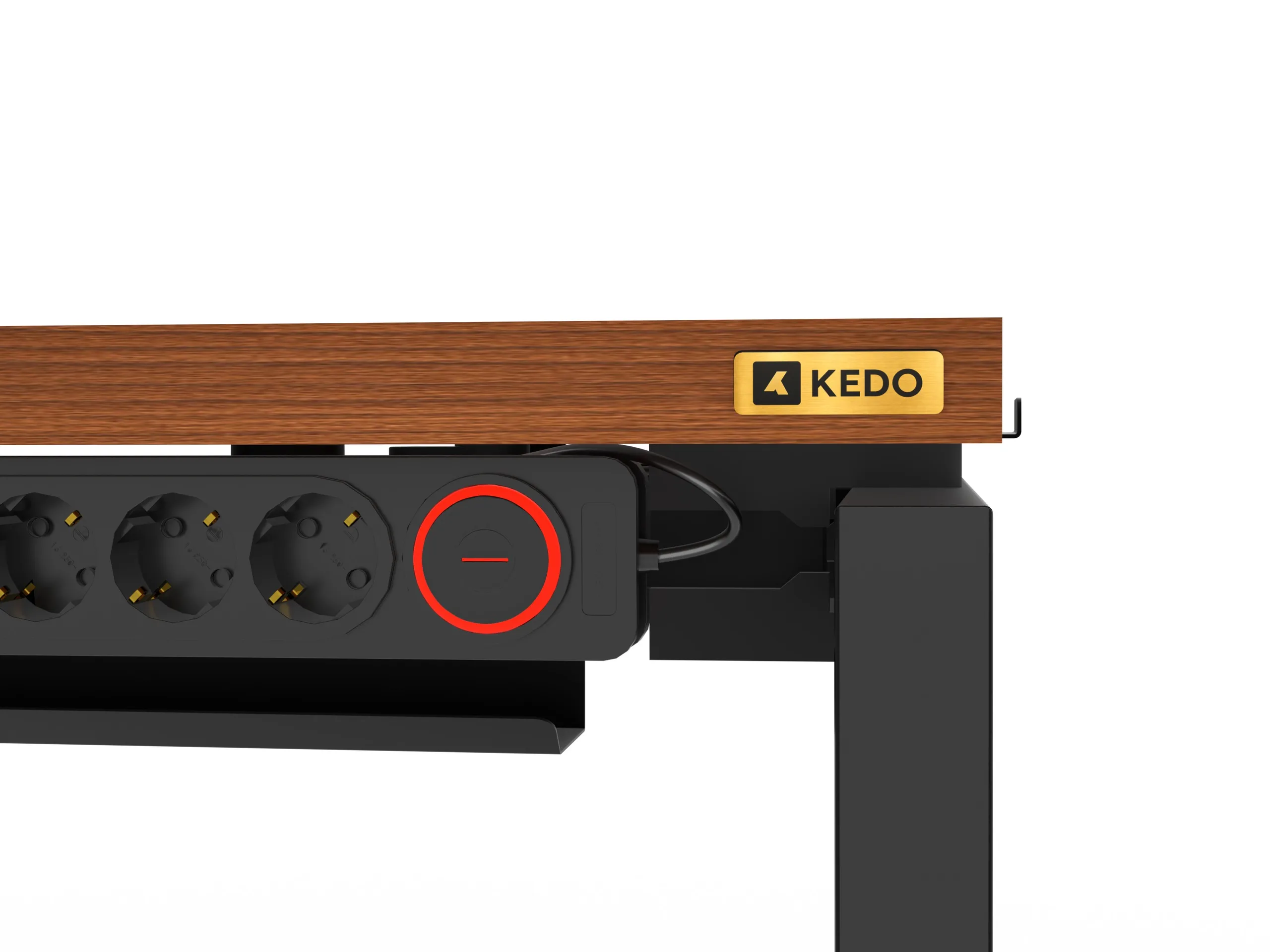 Built-in Two Power Strips