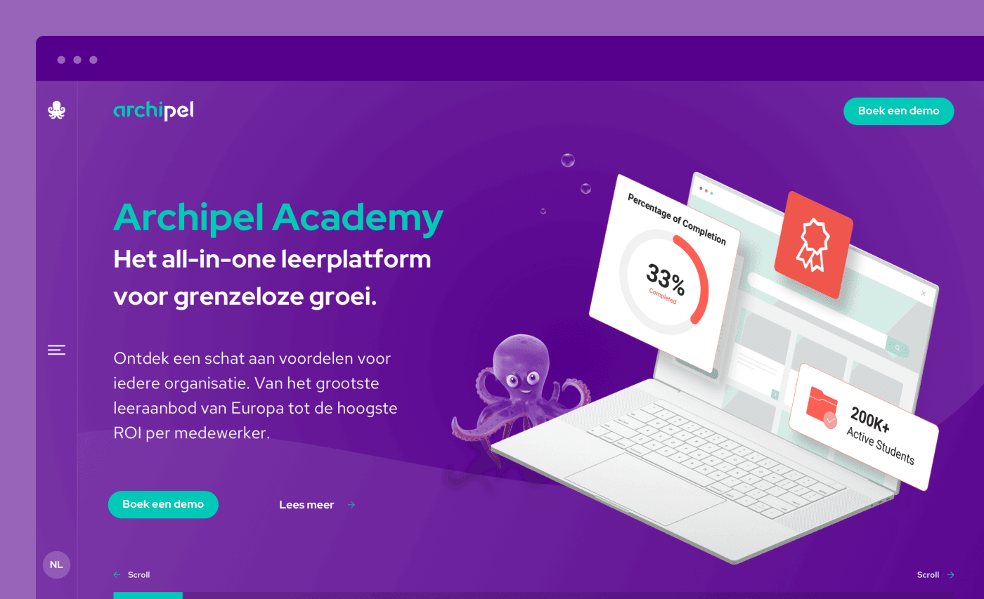 Key Agency case: Archipel Academy, een veelzijdig leerplatform