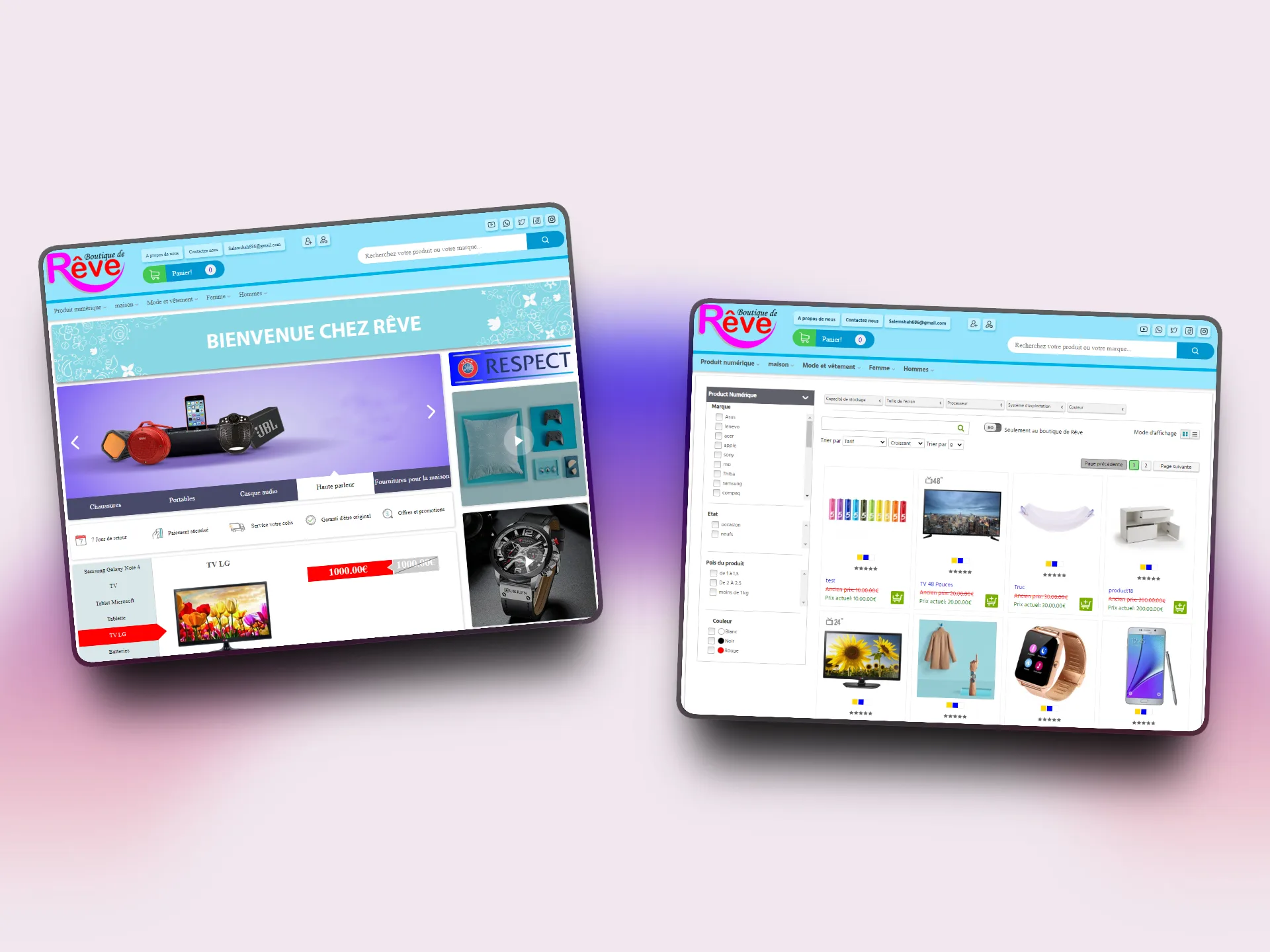 Reve E-Commerce