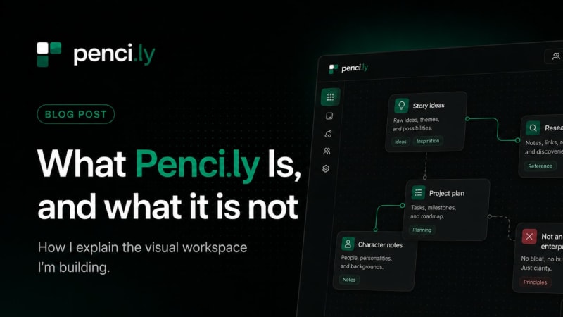 What penci.ly Is, and What It Is Not