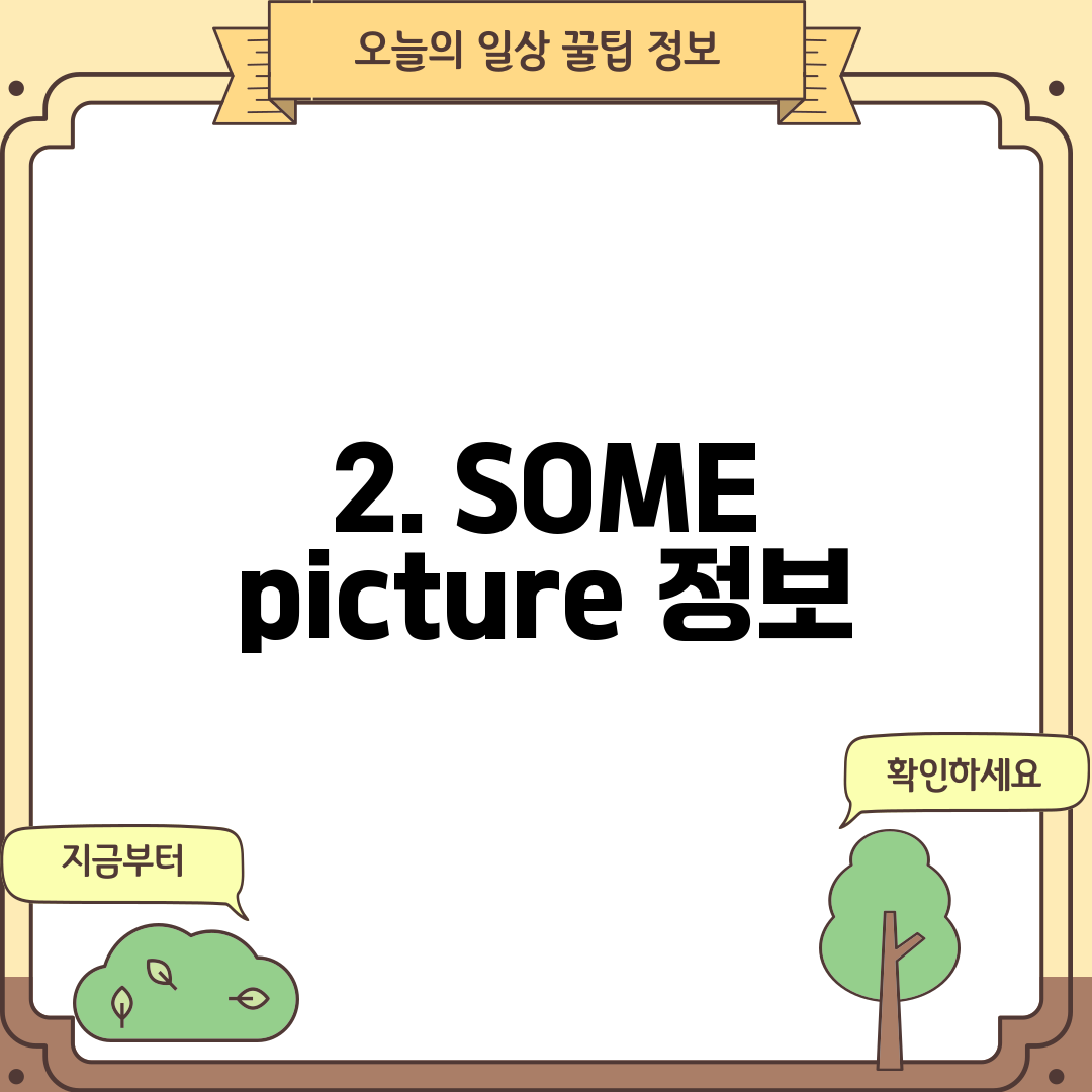 2. SOME picture 정보