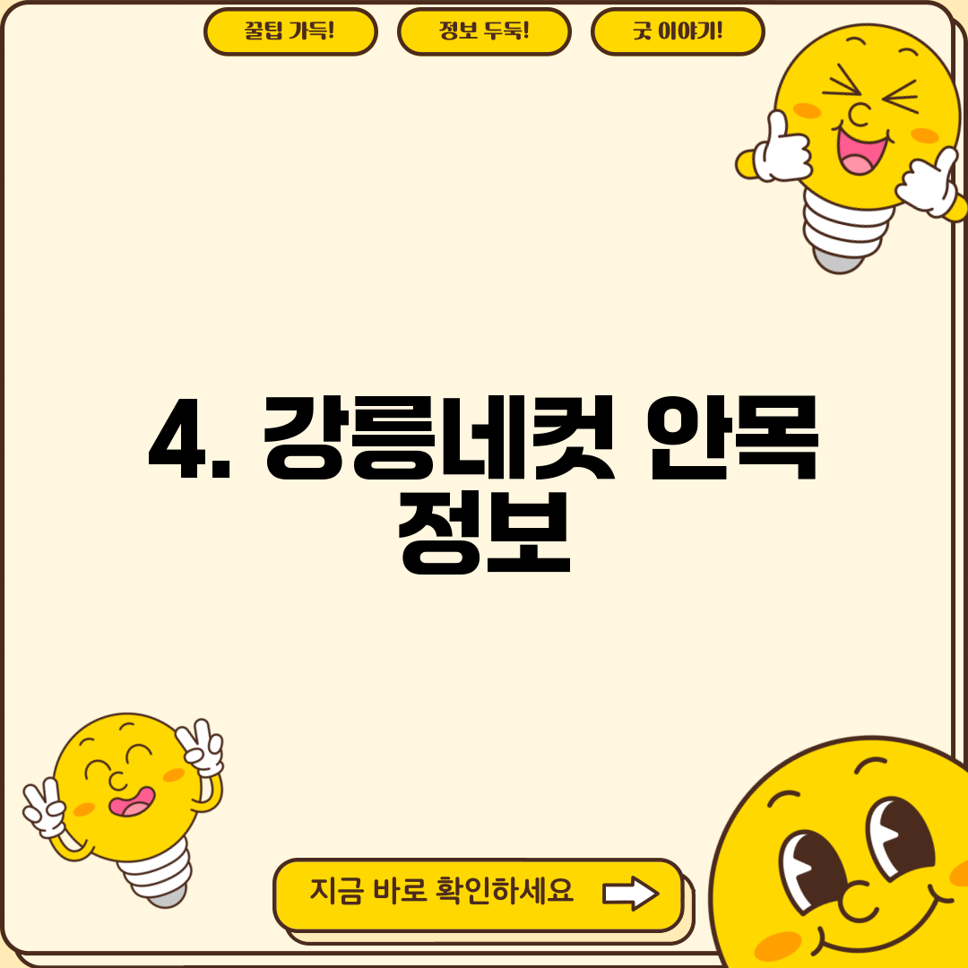 4. 강릉네컷 안목 정보