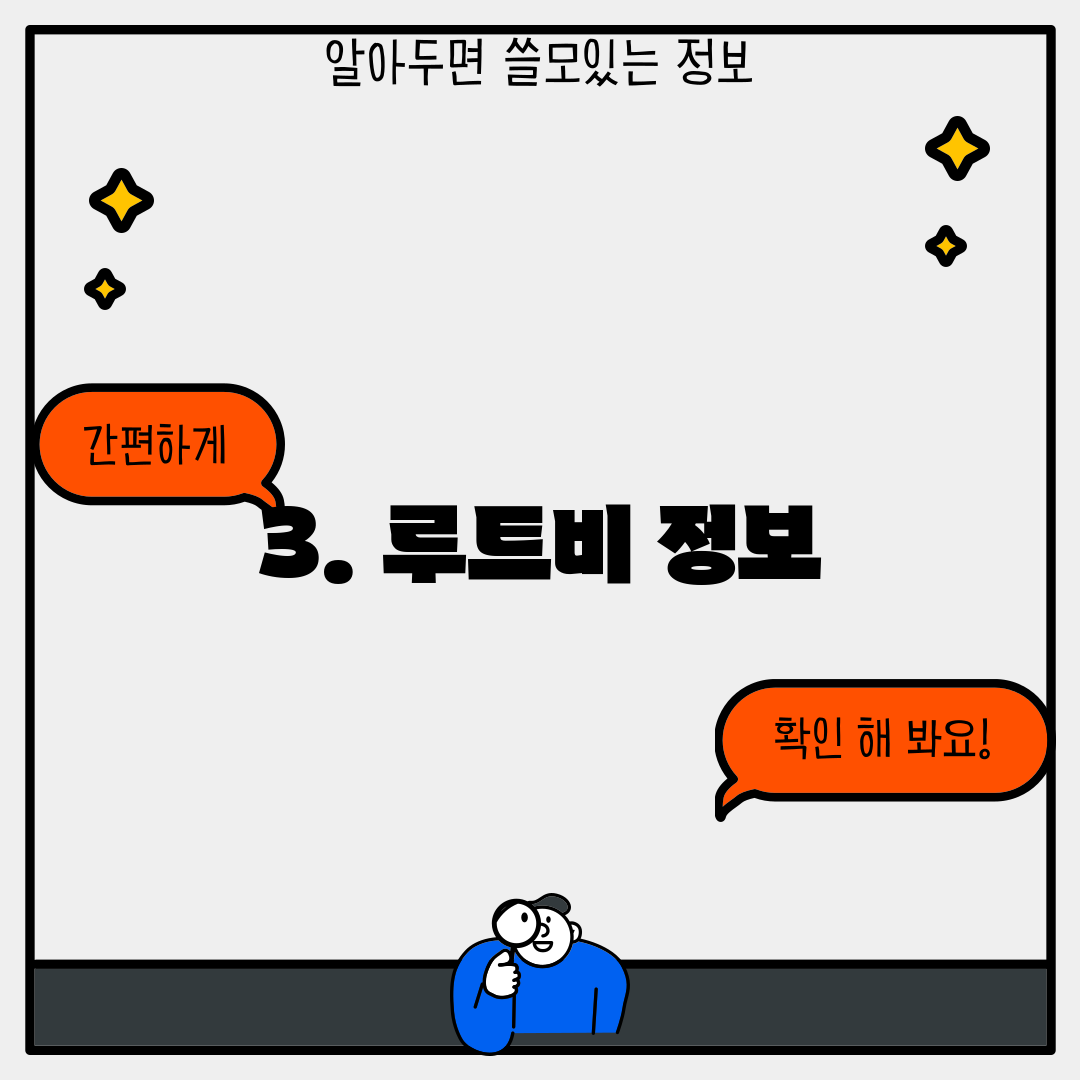 3. 루트비 정보