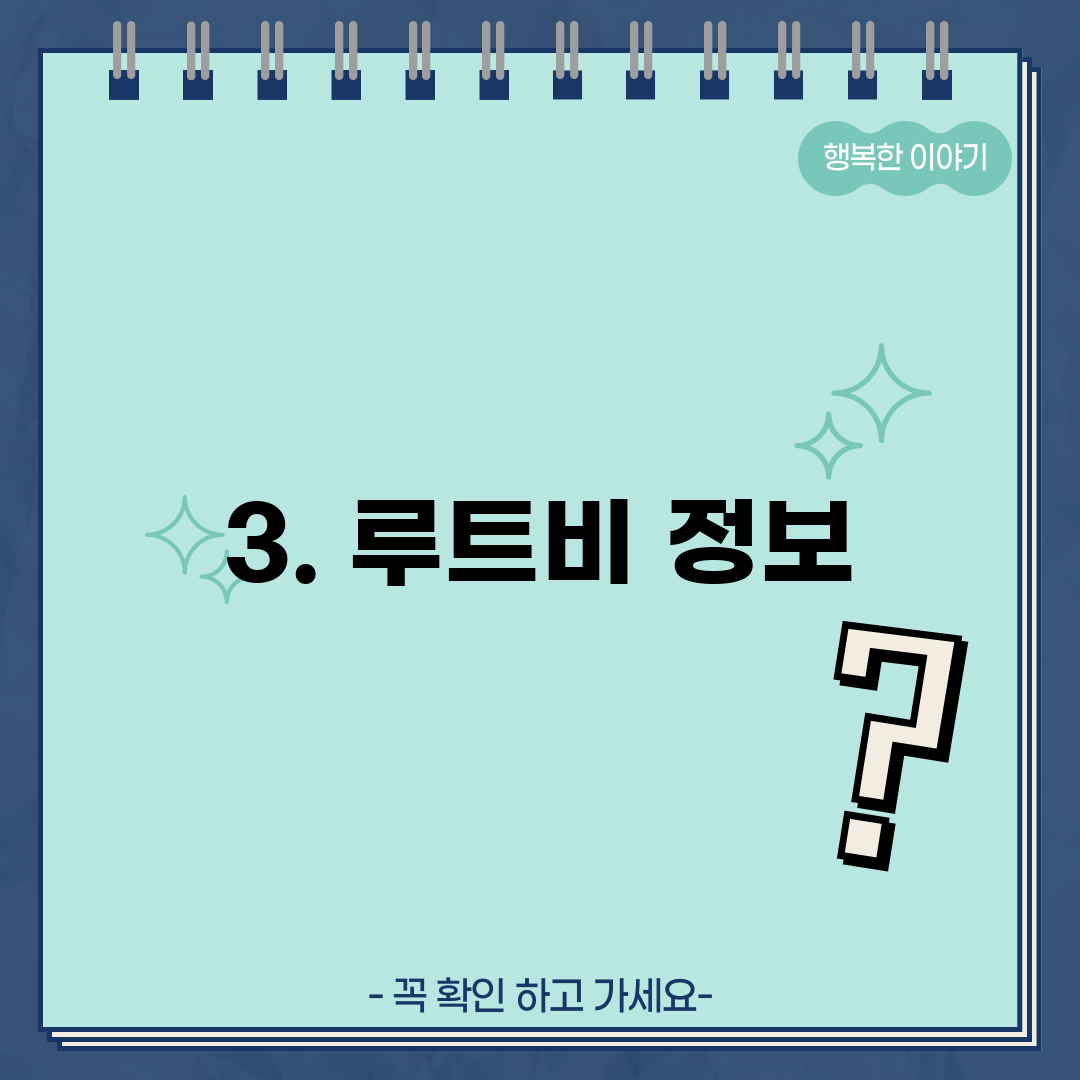 3. 루트비 정보