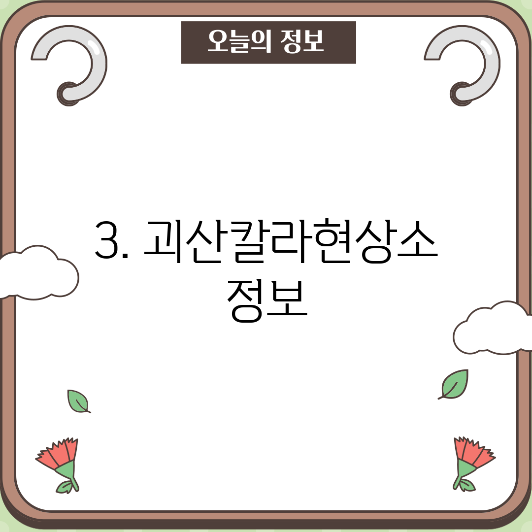 3. 괴산칼라현상소 정보